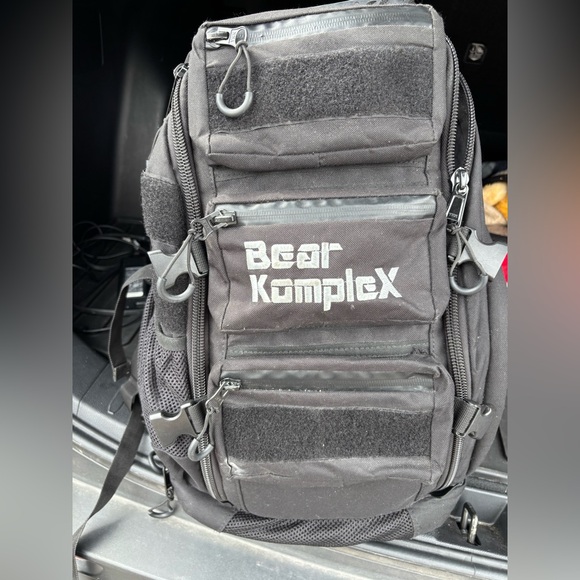 Black Tactical Backpack - Picture 1 of 2